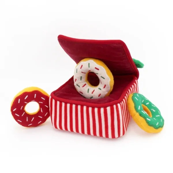 Zippy Paws Holiday Burrows Donutz Box